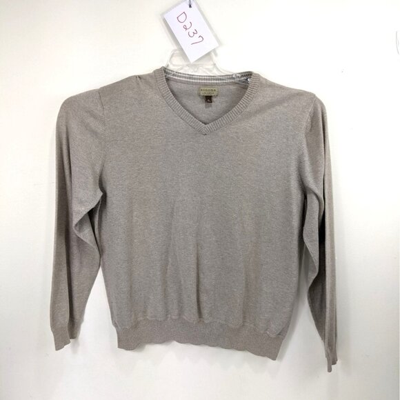 Sonoma X-Large Beige Cotton Pullover V-Neck Sweater 44d - Picture 7 of 7